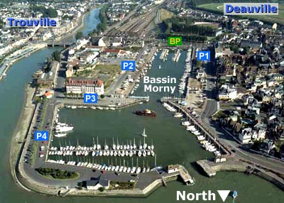 Parken rund um das Bassin Morny